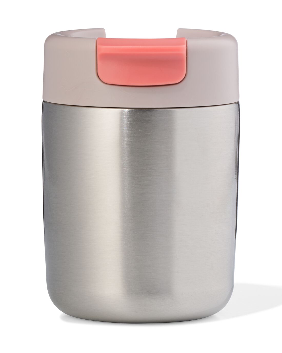 HEMA Koffiebeker to go 300ml rvs metallic (grijs metallic) | HEMA