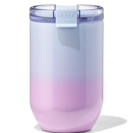 HEMA Koffiebeker to go 350ml rvs gradient | HEMA