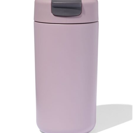 HEMA Koffiebeker to go 450ml rvs donkerroze (donkerroze) | HEMA