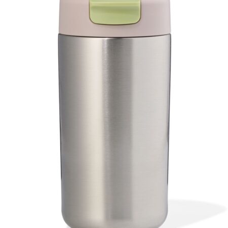 HEMA Koffiebeker to go 450ml rvs metallic (grijs metallic) | HEMA