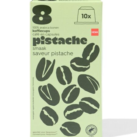 HEMA Koffiecapsules pistache - 10 stuks | HEMA