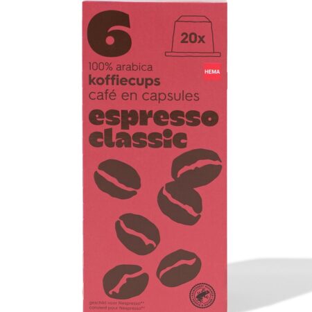 HEMA Koffiecups espresso classic - 20 stuks | HEMA