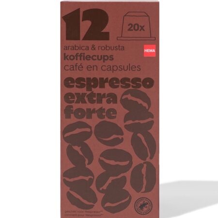 HEMA Koffiecups extra forte - 20 stuks | HEMA