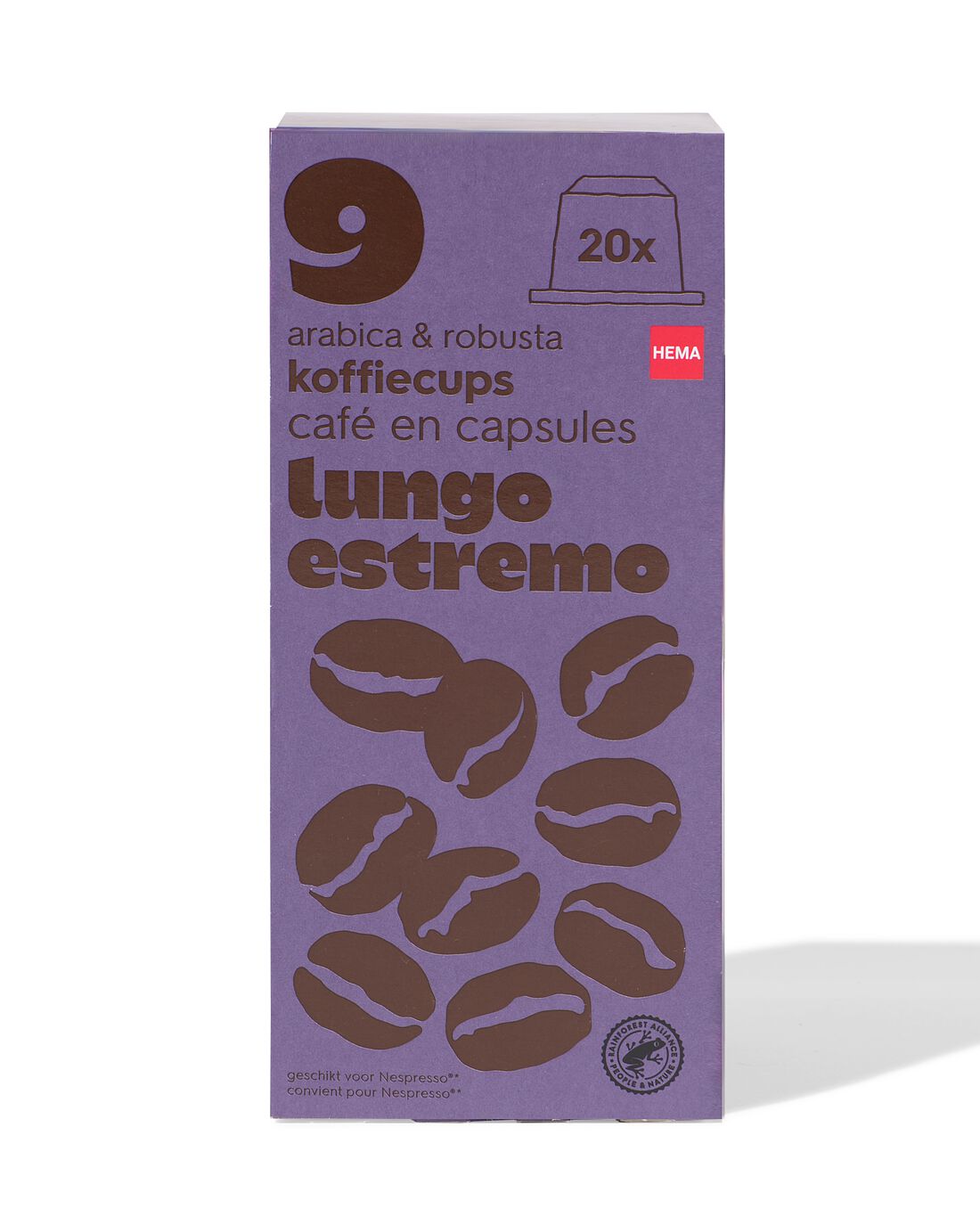 Koffiecups lungo estremo - 20 stuks
