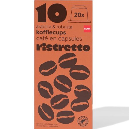 HEMA Koffiecups ristretto - 20 stuks | HEMA