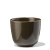 HEMA Koffiekopje 185ml Puur aardewerk donkerbruin (donkerbruin) | HEMA