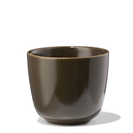 HEMA Koffiekopje 185ml Puur aardewerk donkerbruin (donkerbruin) | HEMA