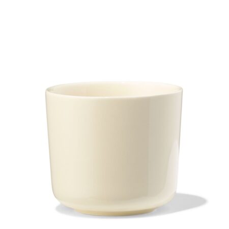HEMA Koffiekopje 200ml Knap new bone china geel (geel) | HEMA