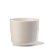 HEMA Koffiekopje 200ml Knap new bone china grijs (grijs) | HEMA
