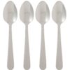 HEMA Koffielepels 12cm Sydney - 4 stuks (zilver) | HEMA