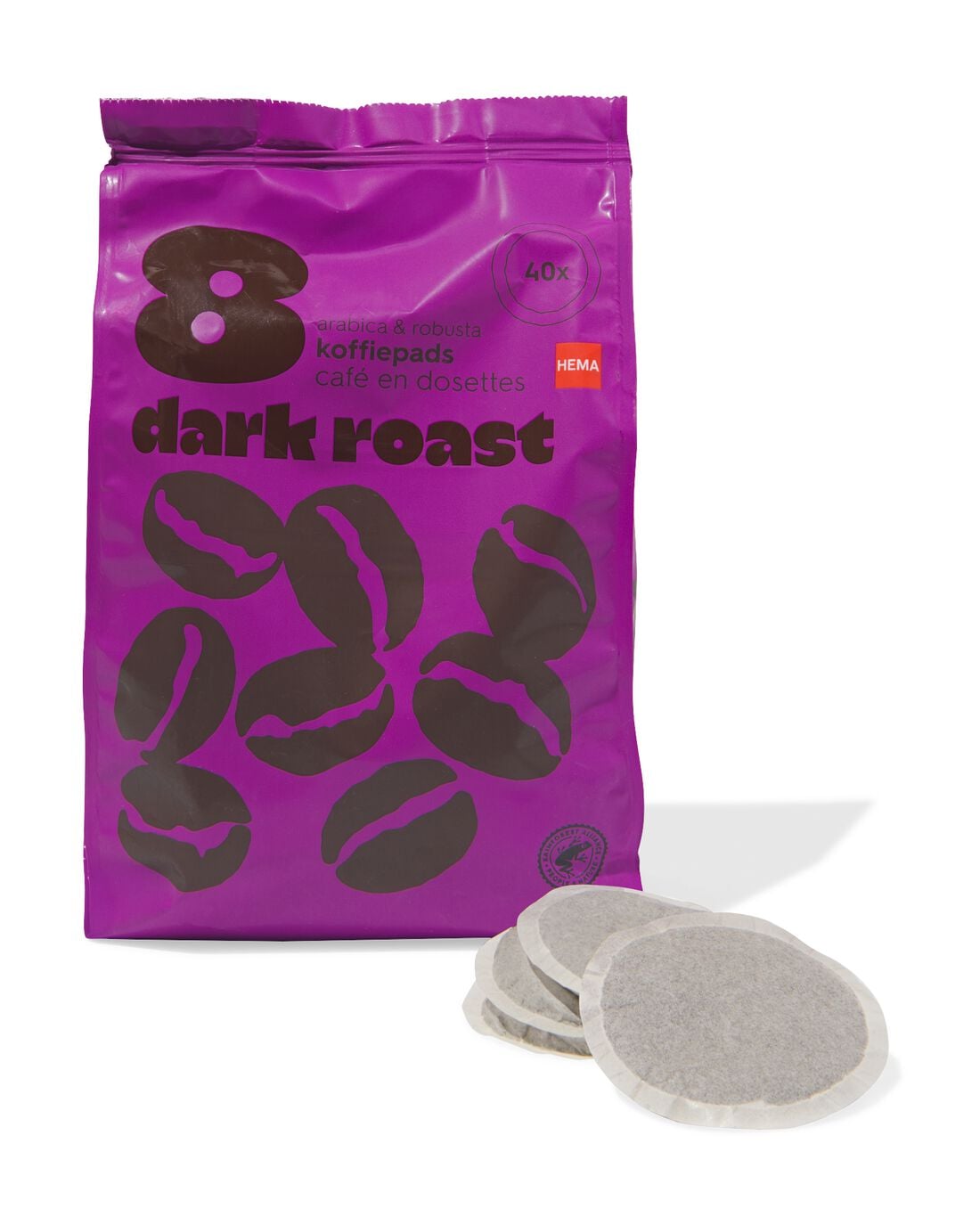 HEMA Koffiepads darkroast - 40 stuks | HEMA