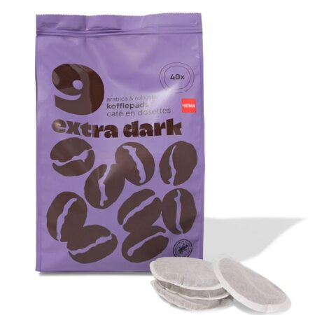 HEMA Koffiepads extra dark - 40 stuks | HEMA