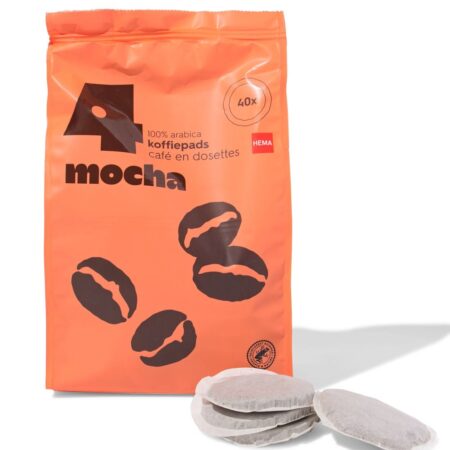 HEMA Koffiepads mokka - 40 stuks | HEMA