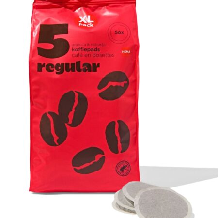 HEMA Koffiepads regular - 56 stuks | HEMA