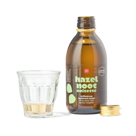 Koffiesiroop hazelnoot suikervrij 250ml
