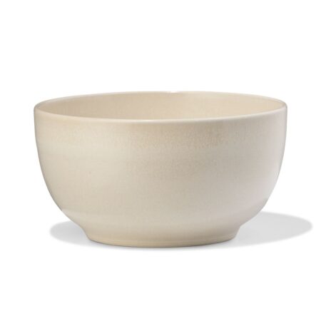 HEMA Kom Ø14cm Puur aardewerk gebroken wit (gebroken wit) | HEMA