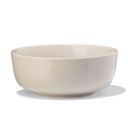 HEMA Kom Ø15cm Knap new bone china grijs (grijs) | HEMA