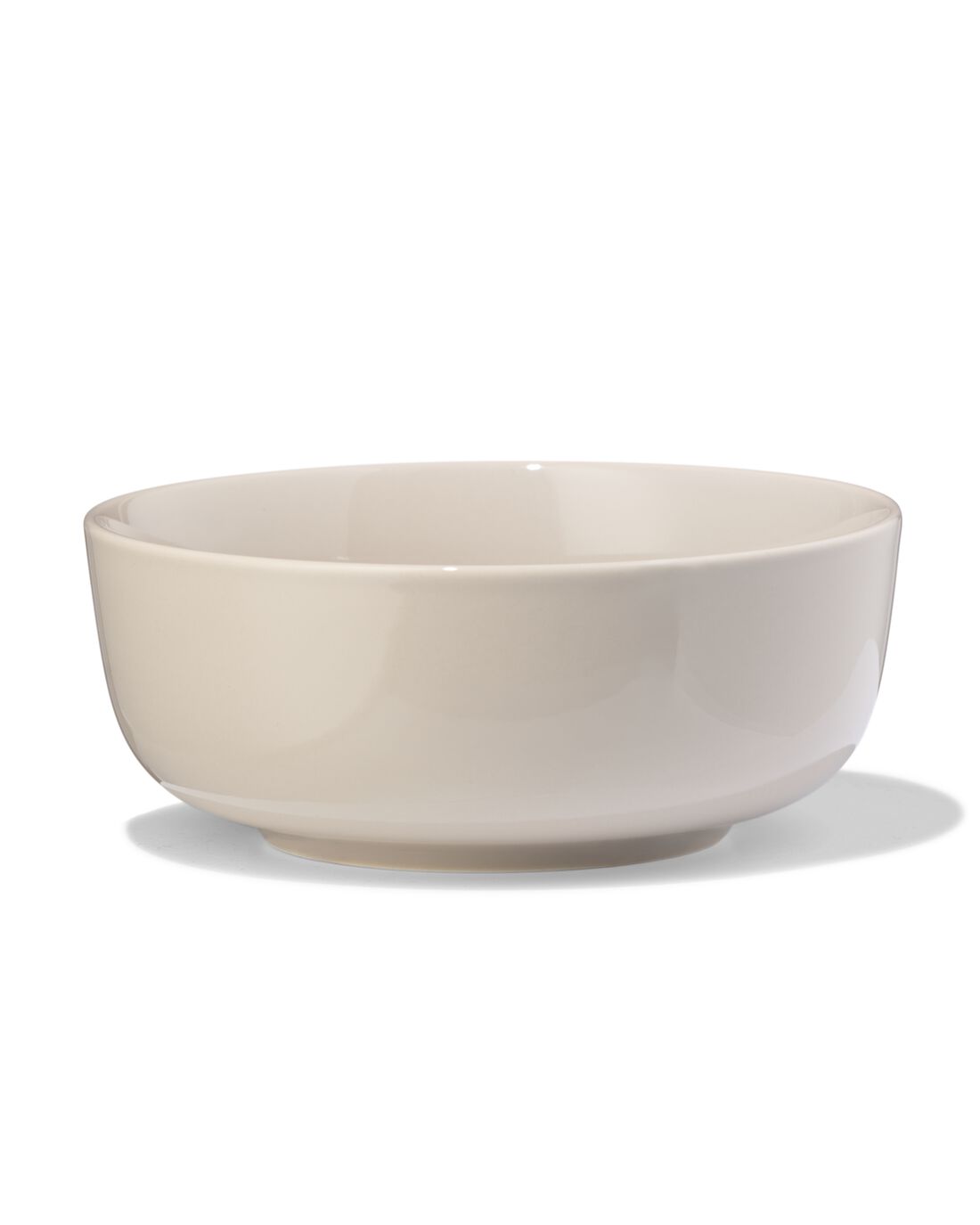 HEMA Kom Ø15cm Knap new bone china grijs (grijs) | HEMA