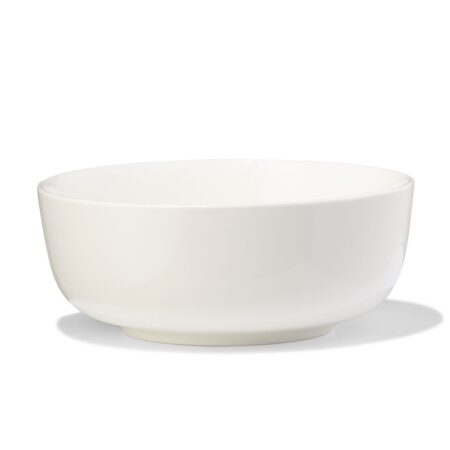 HEMA Kom Ø15cm Knap new bone china wit (wit) | HEMA