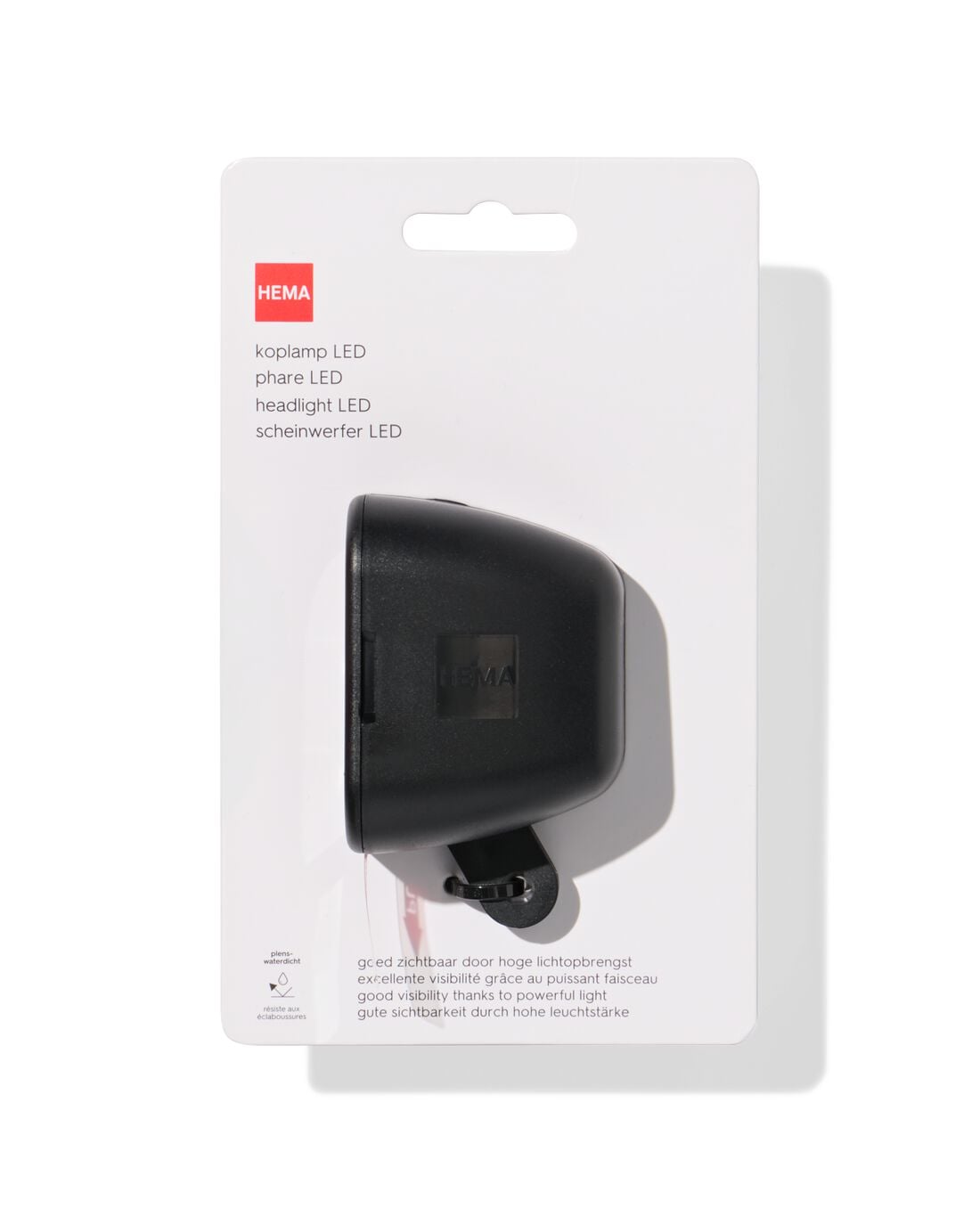 HEMA Koplamp led (zwart) | HEMA