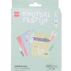 HEMA Korrelverven kaartjes fantasie - 4 stuks | HEMA