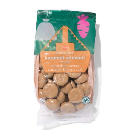 Kruidnoten karamel zeezout 200g