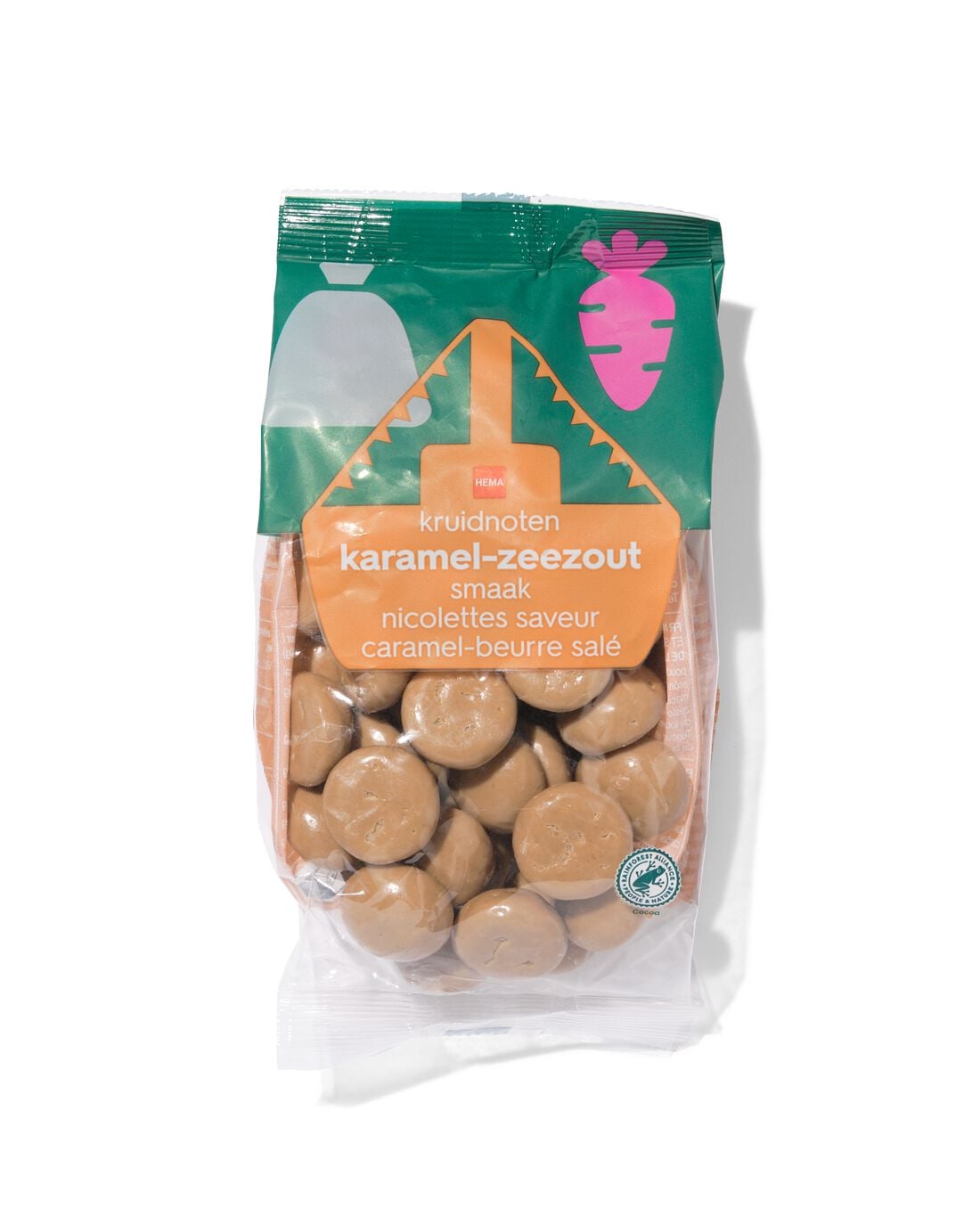 Kruidnoten karamel zeezout 200g