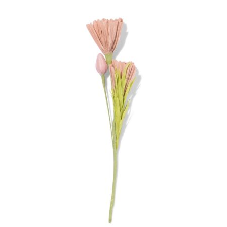 HEMA Kunstbloem 24cm papier roze (roze) | HEMA