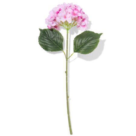 HEMA Kunstbloem hortensia 55cm roze (roze) | HEMA