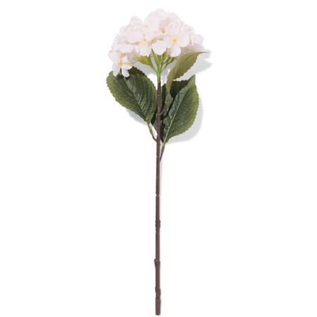 HEMA Kunstbloem hortensia 55cm wit (wit) | HEMA