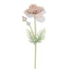 HEMA Kunstbloem klaproos 55cm rubber oudpaars (paars) | HEMA