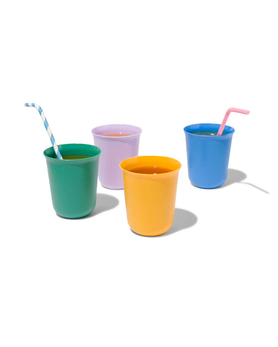 HEMA Kunststof bekers - 4 stuks | HEMA