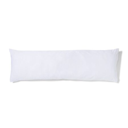 HEMA Kussensloop 50x160cm zacht katoen wit (wit) | HEMA