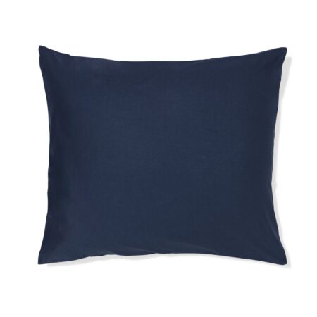 HEMA Kussensloop 60x70cm zacht katoen donkerblauw (donkerblauw) | HEMA