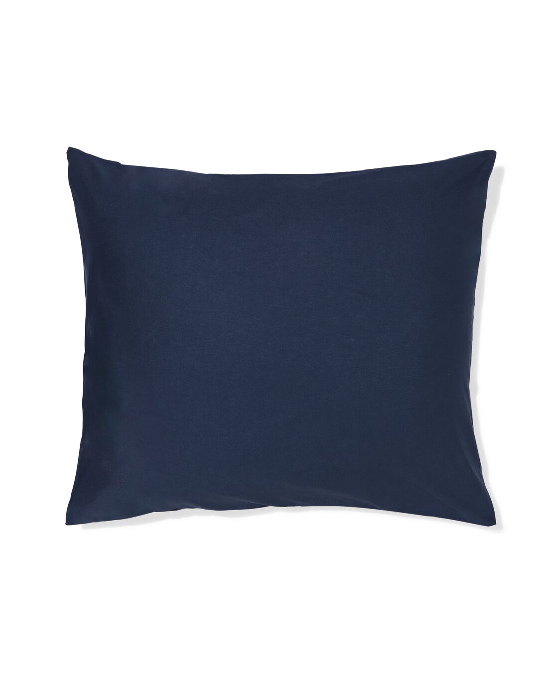 HEMA Kussensloop 60x70cm zacht katoen donkerblauw (donkerblauw) | HEMA