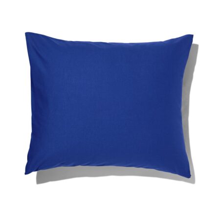 HEMA Kussensloop 60x70cm zacht katoen kobaltblauw (blauw) | HEMA