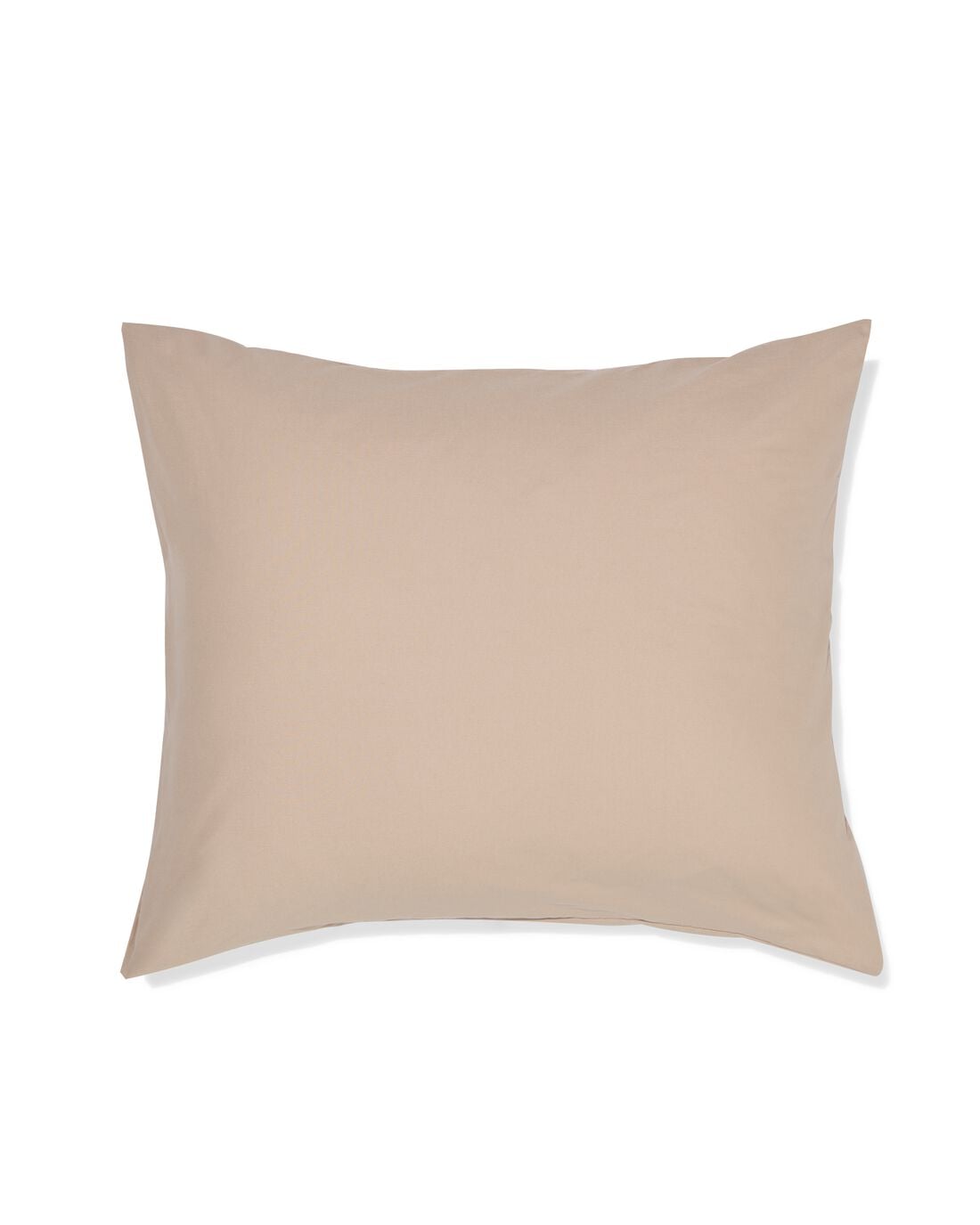 HEMA Kussensloop 60x70cm zacht katoen taupe (taupe) | HEMA