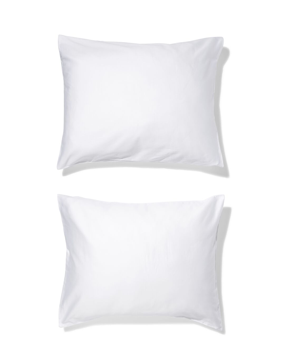HEMA Kussenslopen 60x70cm hotel katoen percal wit - 2 stuks (wit) | HEMA