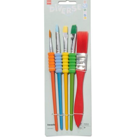 HEMA Kwasten - 5 stuks | HEMA