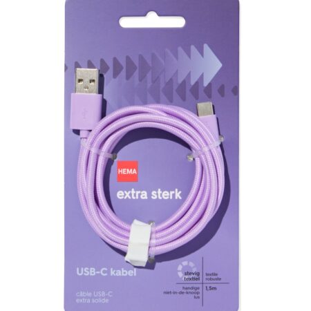 HEMA Laadkabel USB naar USB-C 1.5m | HEMA