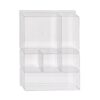 Lade organizer 30x22.5x5.5 6-delig (Transparant)
