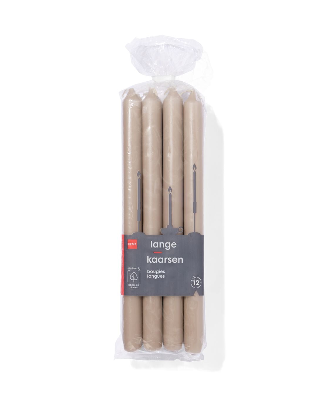 HEMA Lange huishoudkaars Ø2.2x29 naturel (naturel) | HEMA