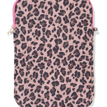 HEMA Laptopsleeve 38x27x2cm luipaard (bruin) | HEMA