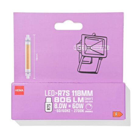 Led TL-buis eel GR7S 8W 806lm dim