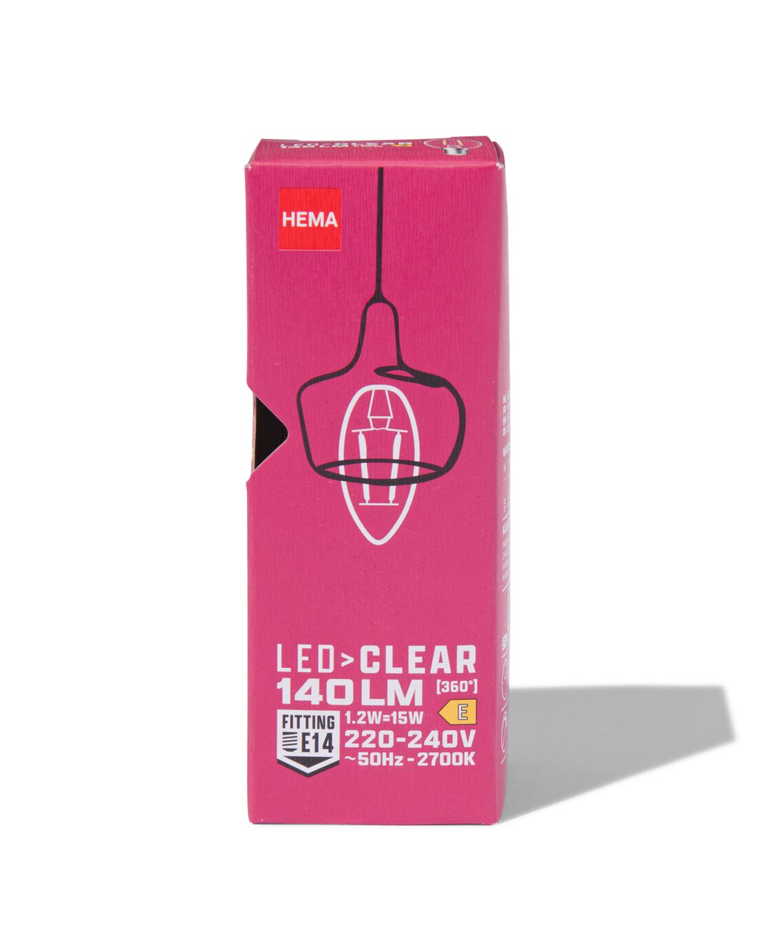 HEMA Led kaars clear E14 1.2W 140lm | HEMA