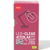 Led kogel clear E14 2.9W 470lm dim