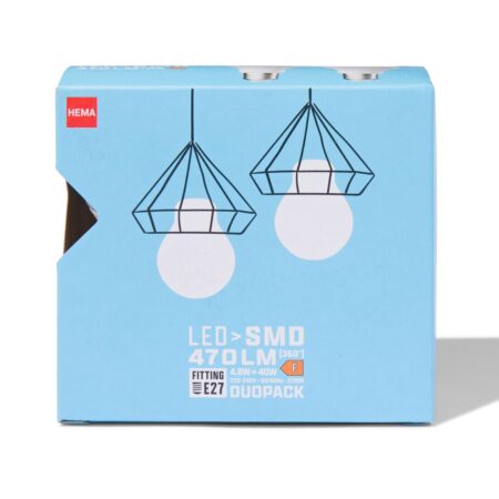 HEMA Led peer smd E27 2.9W 470lm - 2 stuks | HEMA
