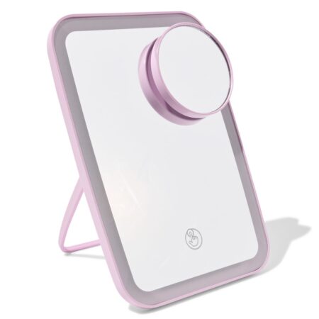 HEMA Led-reisspiegel 21.9x15.9x2.5cm lila | HEMA