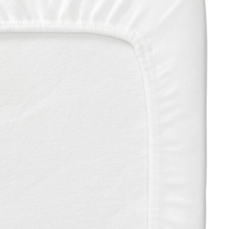 HEMA Ledikant molton hoeslaken 60 x 120 cm (wit) | HEMA