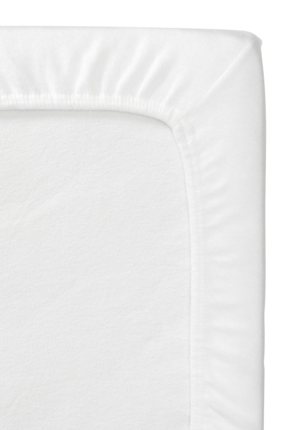 HEMA Ledikant molton hoeslaken 60 x 120 cm (wit) | HEMA